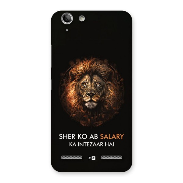 Sher On Salary Back Case for Vibe K5 Plus