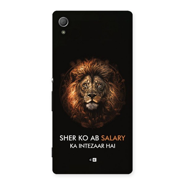 Sher On Salary Back Case for Xperia Z4