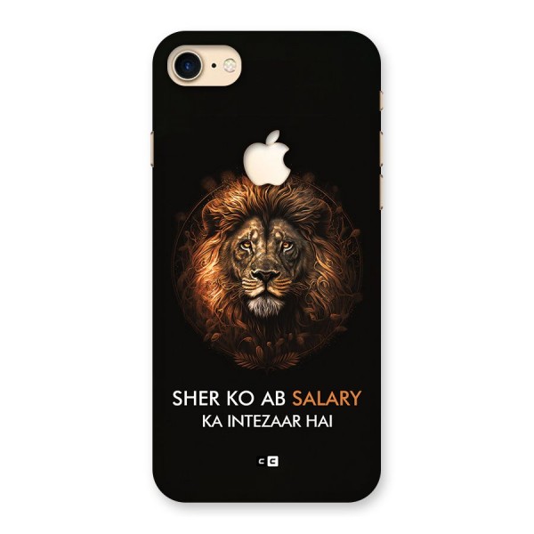 Sher On Salary Back Case for iPhone 7 Apple Cut