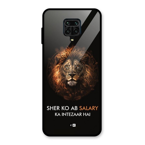 Sher On Salary Glass Back Case for Poco M2 Pro