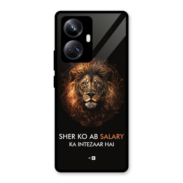 Sher On Salary Glass Back Case for Realme 10 Pro Plus