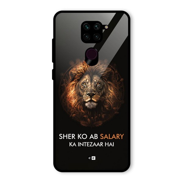 Sher On Salary Glass Back Case for Redmi Note 9