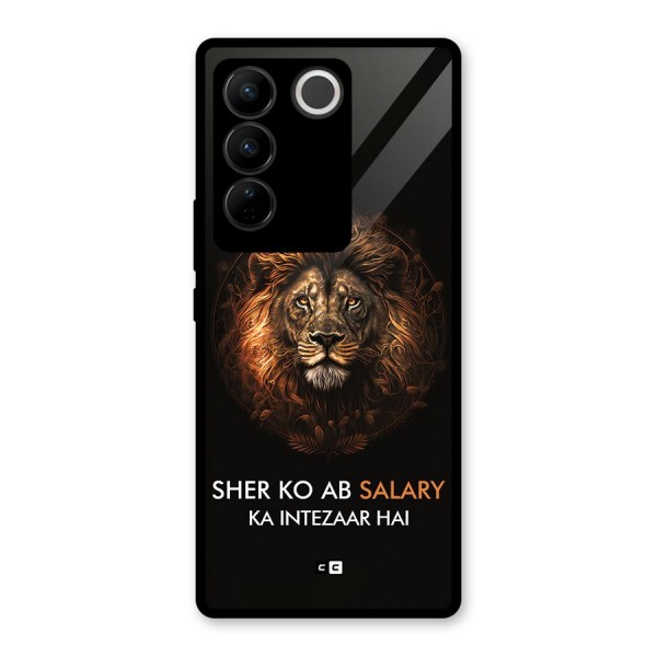 Sher On Salary Glass Back Case for Vivo V27