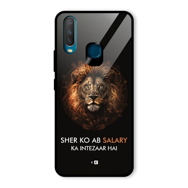 Sher On Salary Glass Back Case for Vivo Y12