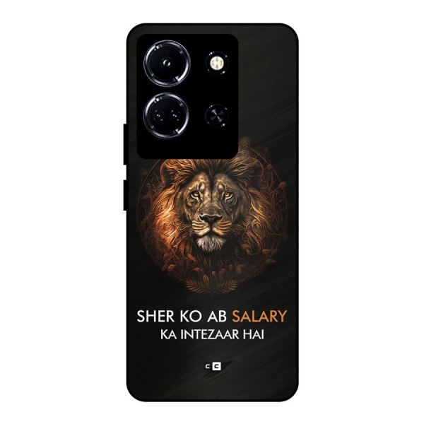 Sher On Salary Metal Back Case for Infinix Note 30 5G