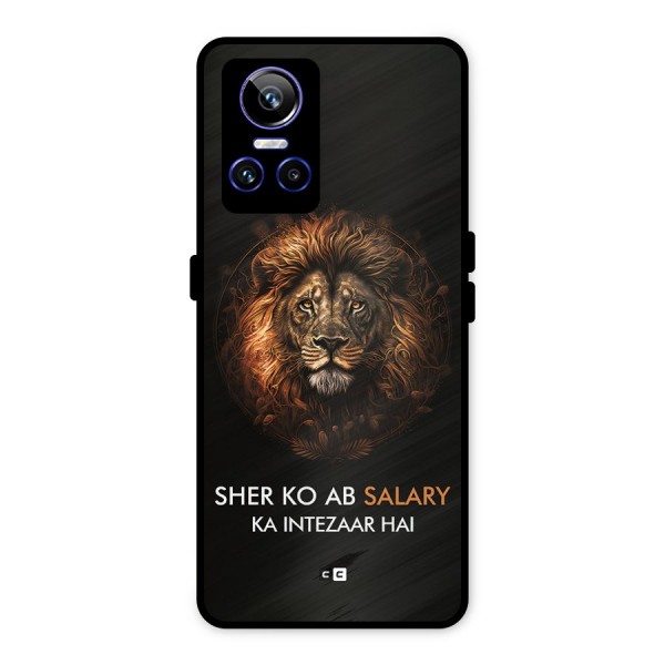 Sher On Salary Metal Back Case for Realme GT Neo 3