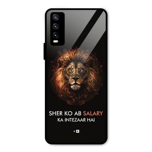 Sher On Salary Metal Back Case for Vivo Y20t