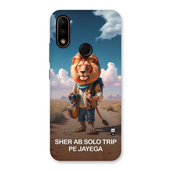 Sher Solo Trip Back Case for Lenovo A6 Note