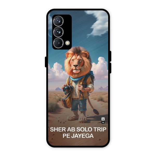 Sher Solo Trip Metal Back Case for Realme GT Master Edition