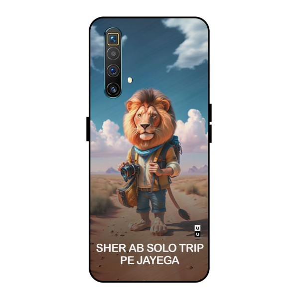 Sher Solo Trip Metal Back Case for Realme X3