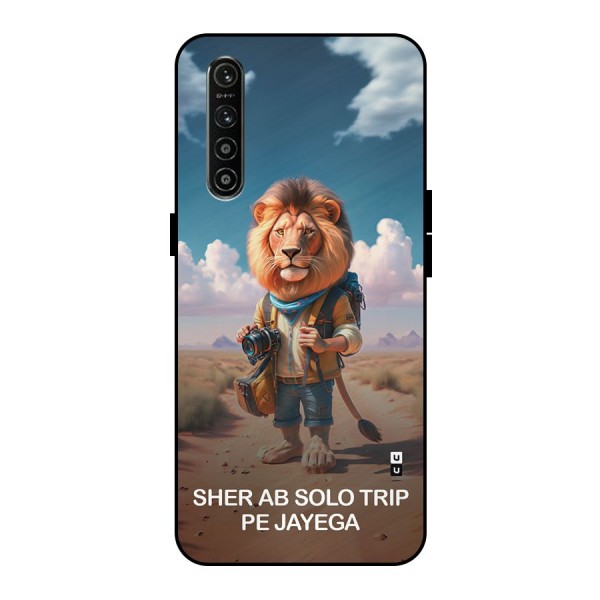 Sher Solo Trip Metal Back Case for Realme XT