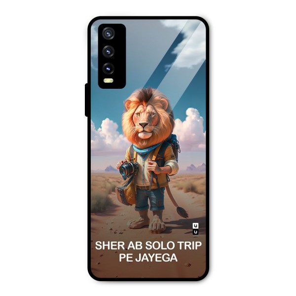 Sher Solo Trip Metal Back Case for Vivo Y20