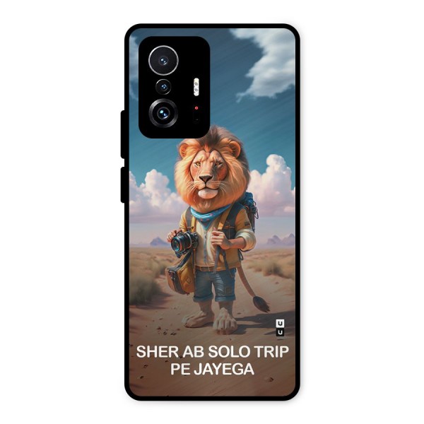Sher Solo Trip Metal Back Case for Xiaomi 11T Pro
