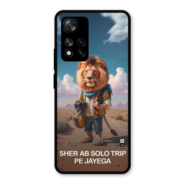 Sher Solo Trip Metal Back Case for Xiaomi 11i Hypercharge 5G