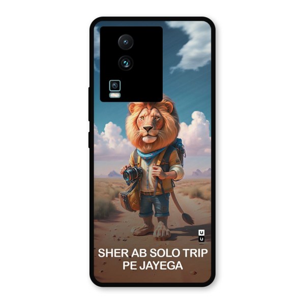 Sher Solo Trip Metal Back Case for iQOO Neo 7 Pro