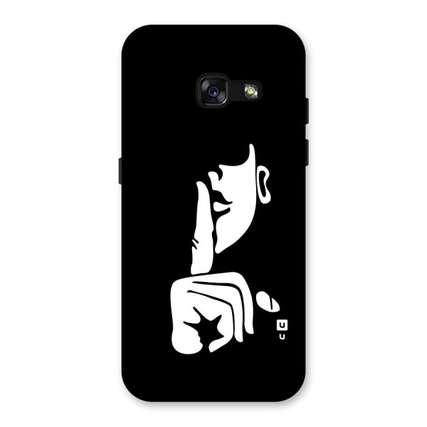 Shhh Art Back Case for Galaxy A3 (2017)