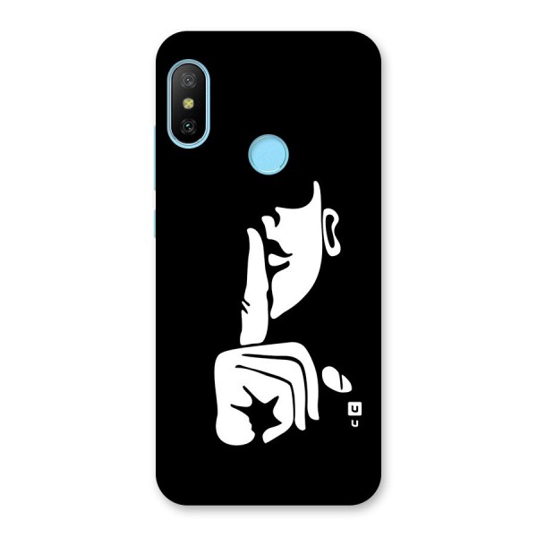 Shhh Art Back Case for Redmi 6 Pro