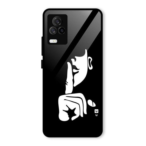 Shhh Art Glass Back Case for Vivo iQOO 7 Legend 5G