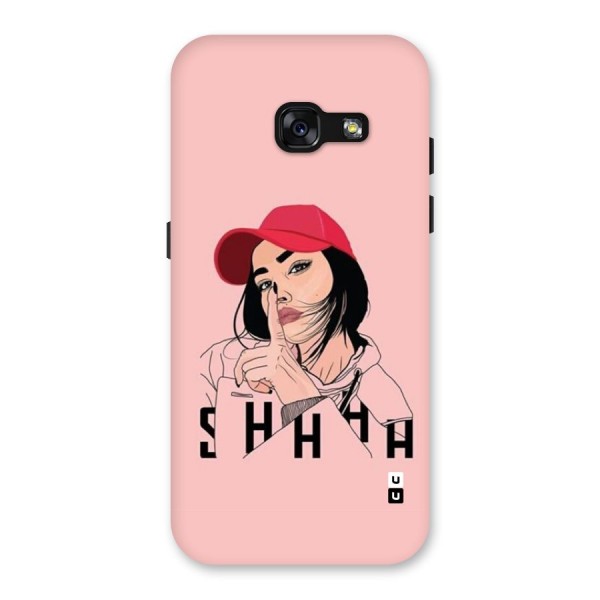 Shhhh Girl Back Case for Galaxy A3 (2017)