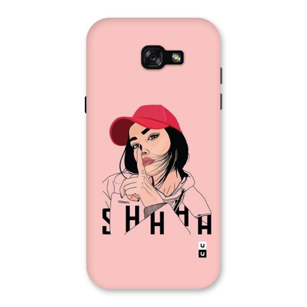 Shhhh Girl Back Case for Galaxy A7 (2017)