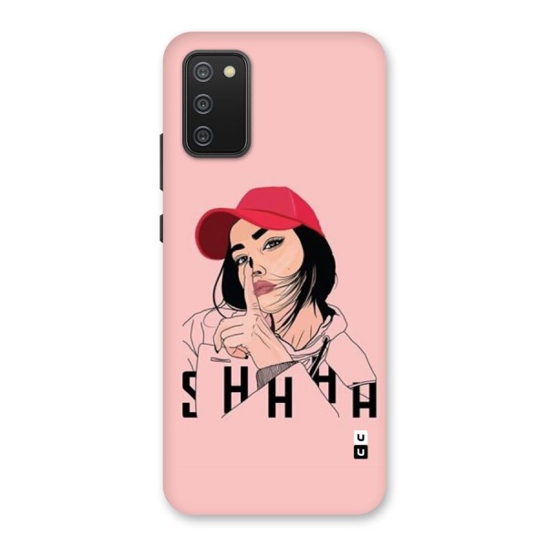 Shhhh Girl Back Case for Galaxy M02s