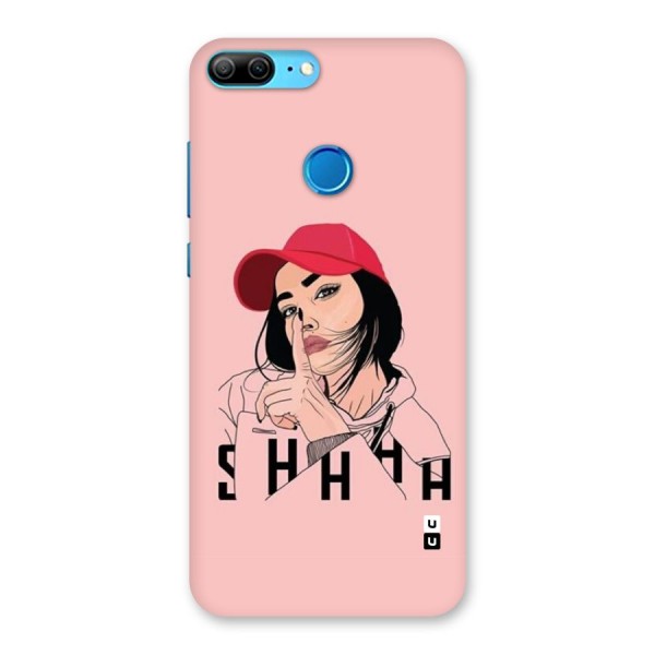 Shhhh Girl Back Case for Honor 9 Lite