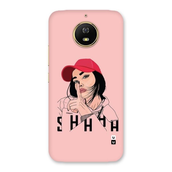 Shhhh Girl Back Case for Moto G5s