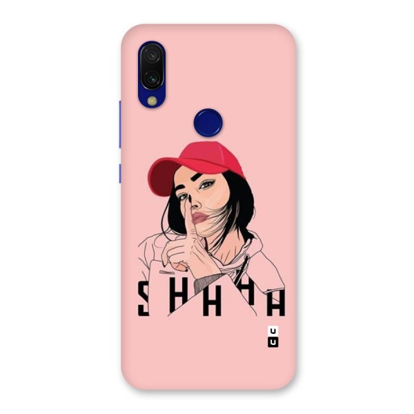Shhhh Girl Back Case for Redmi 7
