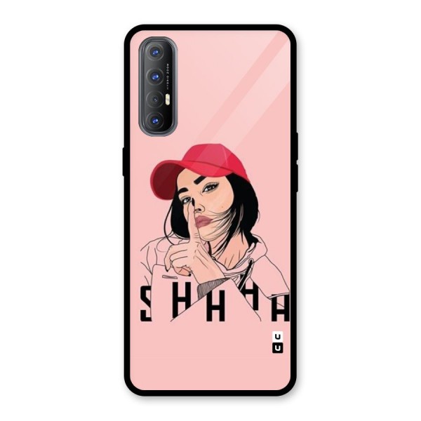 Shhhh Girl Glass Back Case for Oppo Reno3 Pro