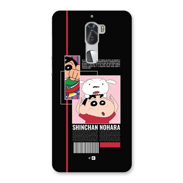 Shinchan Nohara Back Case for Coolpad Cool 1