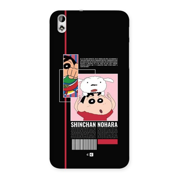 Shinchan Nohara Back Case for Desire 816