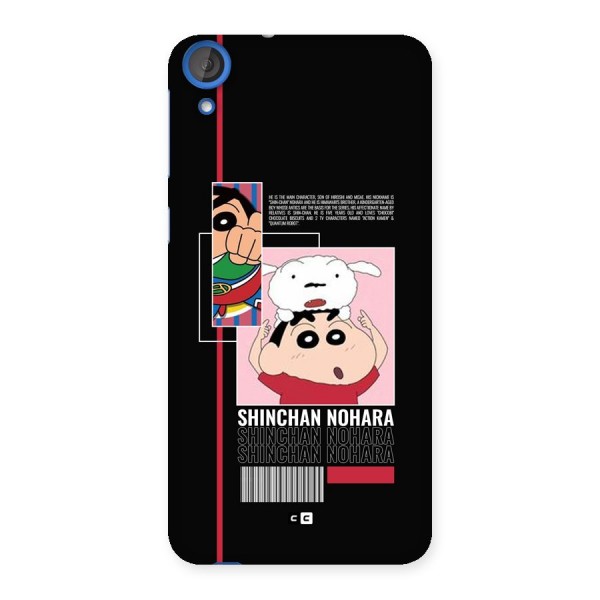 Shinchan Nohara Back Case for Desire 820