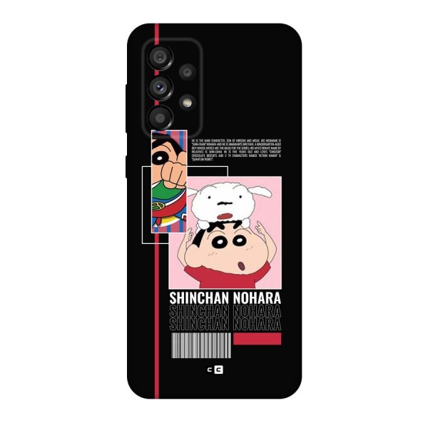 Shinchan Nohara Back Case for Galaxy A73 5G