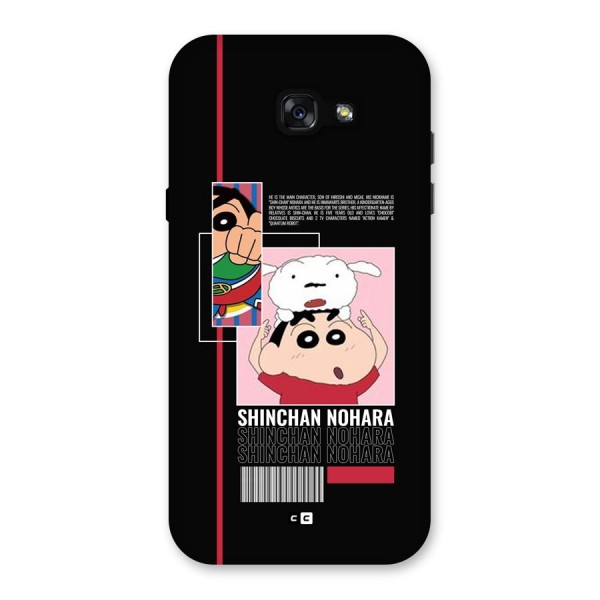 Shinchan Nohara Back Case for Galaxy A7 (2017)