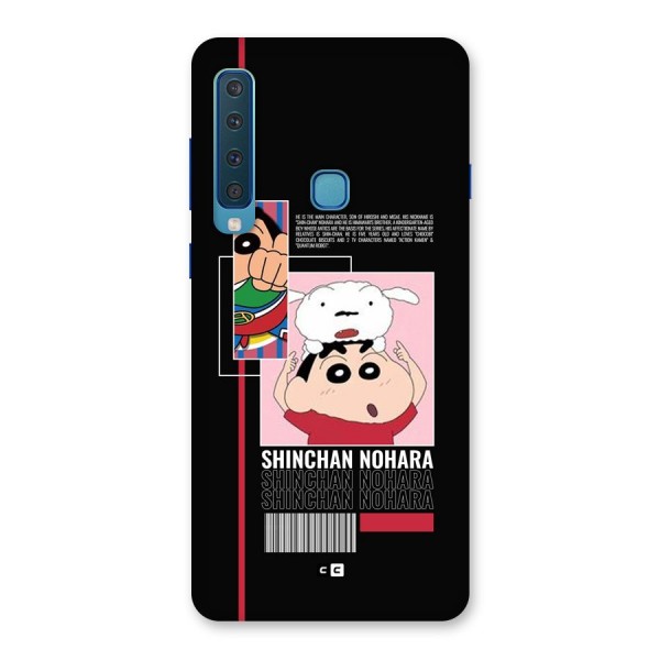 Shinchan Nohara Back Case for Galaxy A9 (2018)