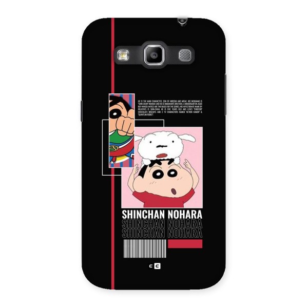 Shinchan Nohara Back Case for Galaxy Grand Quattro