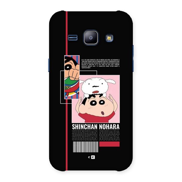 Shinchan Nohara Back Case for Galaxy J1