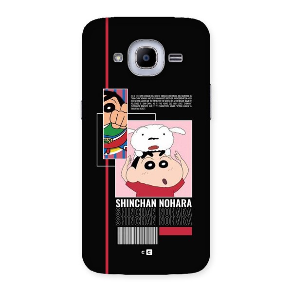 Shinchan Nohara Back Case for Galaxy J2 2016