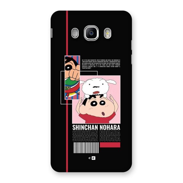 Shinchan Nohara Back Case for Galaxy J5 2016