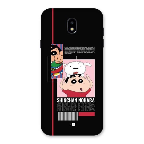 Shinchan Nohara Back Case for Galaxy J7 Pro