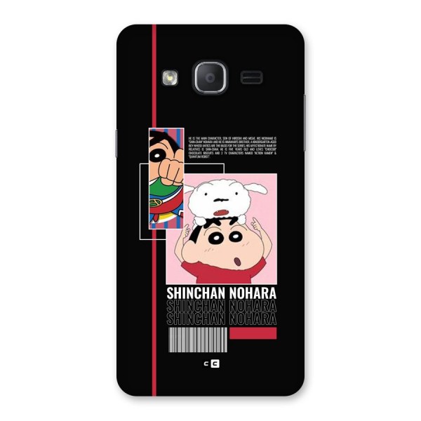 Shinchan Nohara Back Case for Galaxy On7 Pro