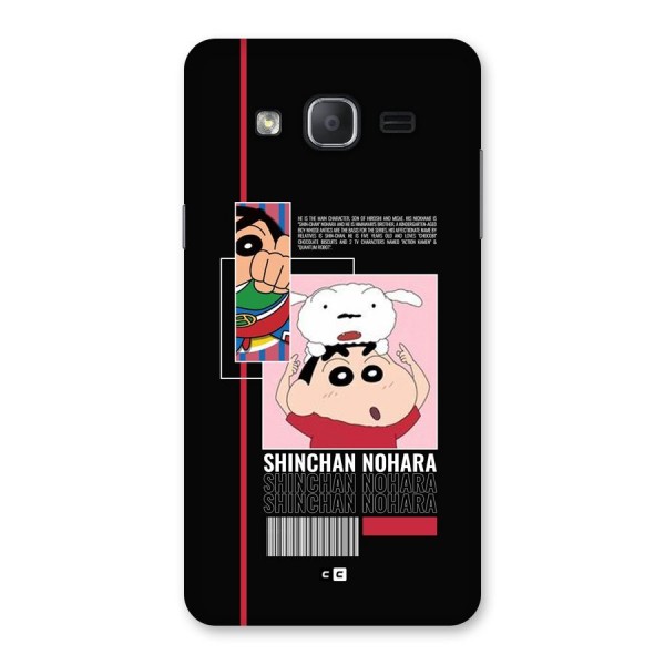 Shinchan Nohara Back Case for Galaxy On7 Pro