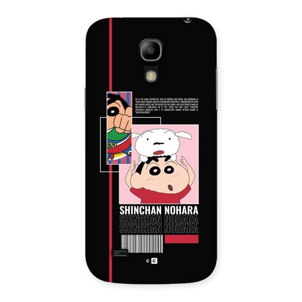 Shinchan Nohara Back Case for Galaxy S4 Mini