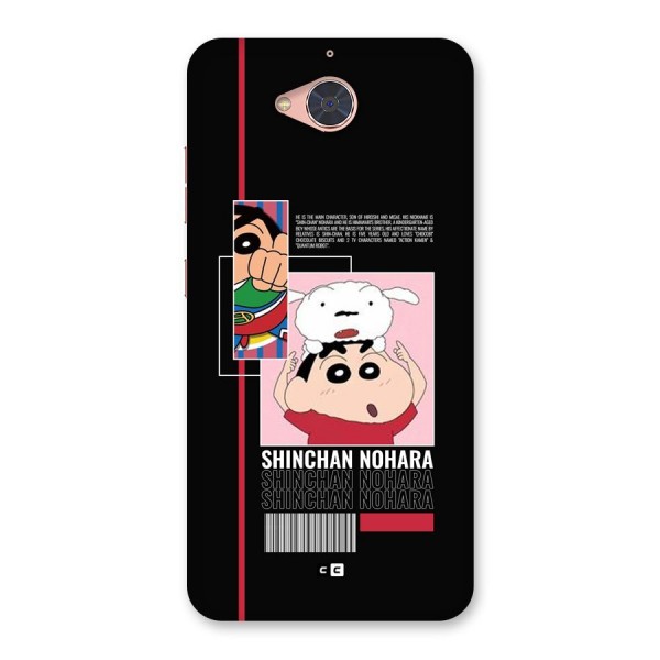 Shinchan Nohara Back Case for Gionee S6 Pro