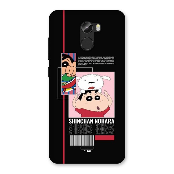 Shinchan Nohara Back Case for Gionee X1