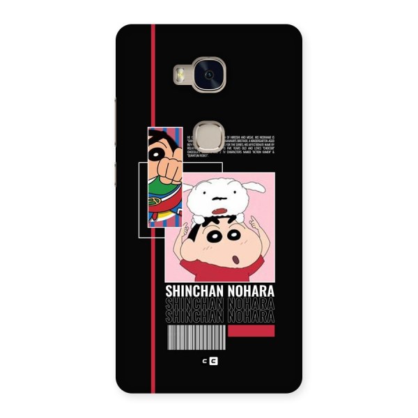 Shinchan Nohara Back Case for Honor 5X