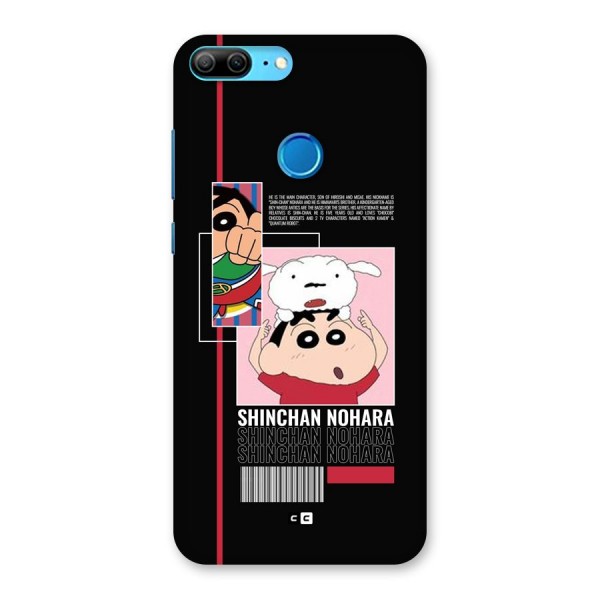 Shinchan Nohara Back Case for Honor 9 Lite