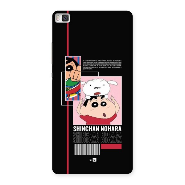 Shinchan Nohara Back Case for Huawei P8