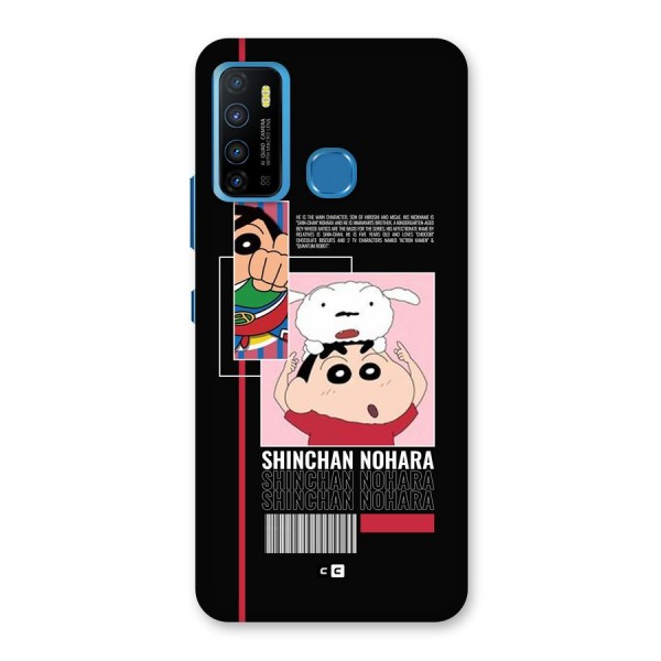 Shinchan Nohara Back Case for Infinix Hot 9