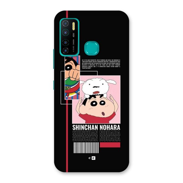 Shinchan Nohara Back Case for Infinix Hot 9 Pro